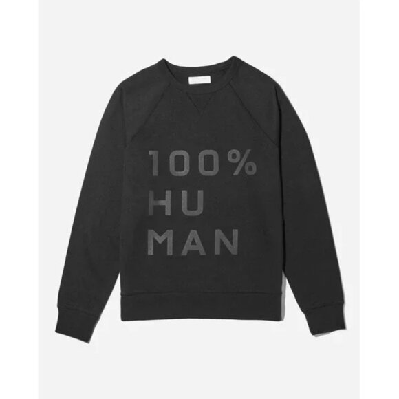 Everlane The 100% Human Typography Sweatshirt - Small - Picture 1 of 11